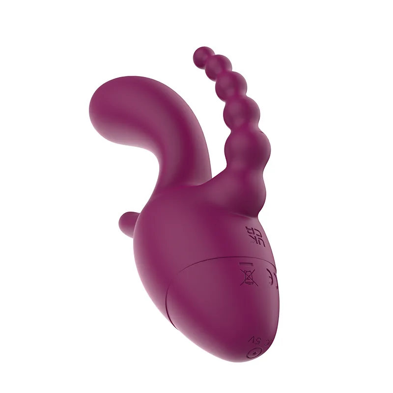 A0182 Triple-Stimulation Rabbit Massager — view 2